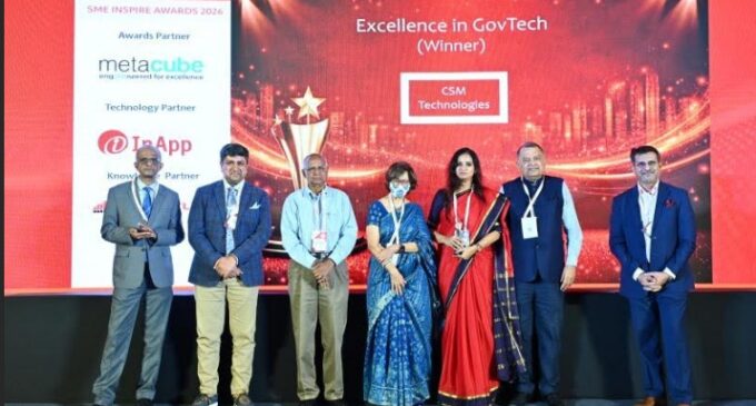 Big Honour: Odisha’s CSM Technologies wins GovTech honour at NASSCOM event