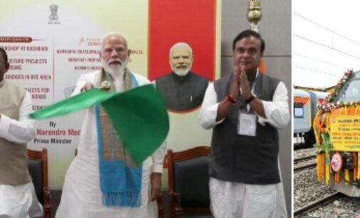 Prime Minister inaugurates projects in Assam in a single day nearly equivalent to the total size of the last budget of the Congress government in the state