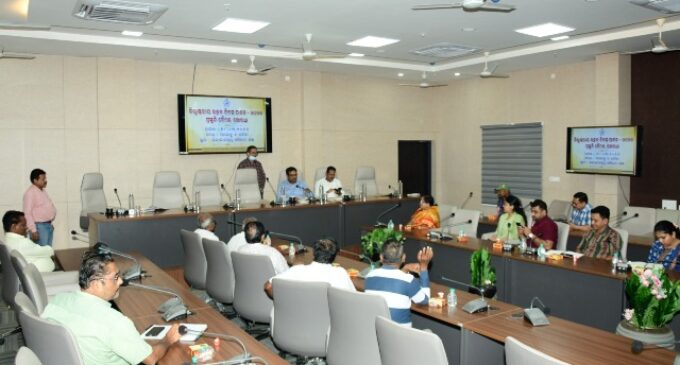 ଖୋରଧା ଜିଲ୍ଲା ସ୍ତରୀୟ ଉତ୍କଳ ଦିବସ-୨୦୨୬ ପାଳନ ନିମନ୍ତେ ପ୍ରସ୍ତୁତି ବୈଠକ ଅନୁଷ୍ଠିତ