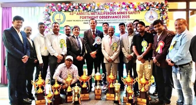 Jindal Steel’s Iron Ore Mines Win 16 Awards at 43rd Annual Mines Safety Fortnight