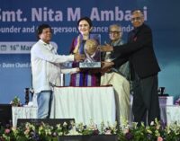 Nita Ambani Conferred Prestigious KISS Humanitarian Award 2025