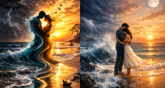 You are my opposite ocean