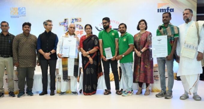 Changemakers in Odisha honoured with BIPF’s Shambhavi Puraskar 2026