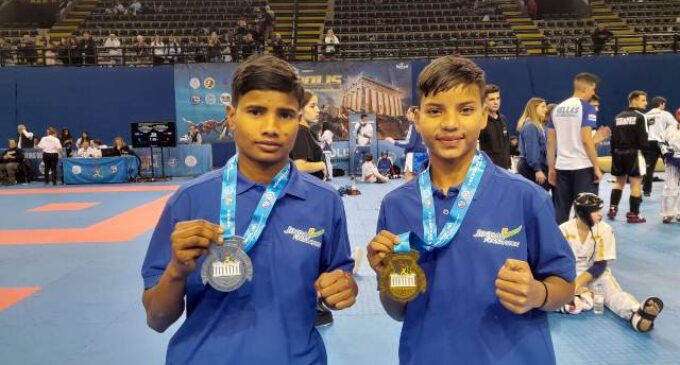 Jindal Sports Hostel Athletes Shine at International Wushu Tournament in Greece