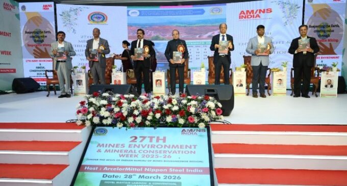 AM/NS India hosts 27thMines Environment &Mineral Conservation Week