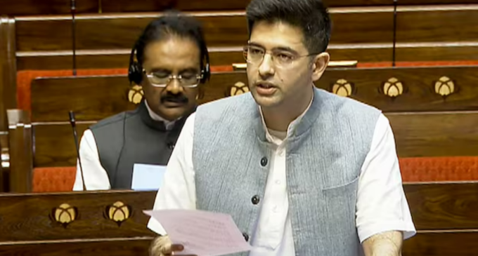 Raghav Chadha removed as AAP’s Rajya Sabha deputy leader, sparks rift buzz