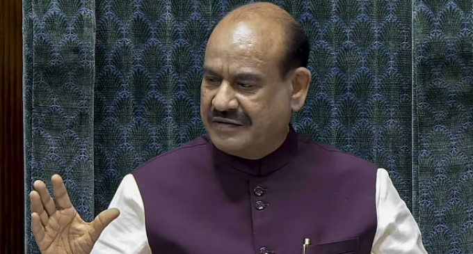 Speaker Om Birla cautions ministers, members against long chats in House chamber