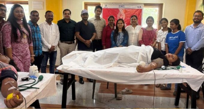 TPSODL Organises Blood Donation Camp in Berhampur