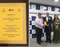 NIT Rourkela Recognised at Annual Quantum Conclave 2026 for Advancing Quantum Education