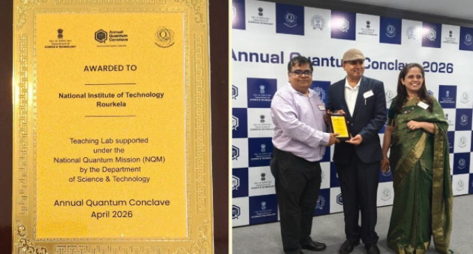 NIT Rourkela Recognised at Annual Quantum Conclave 2026 for Advancing Quantum Education