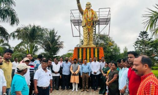 Paradip Port Authority Pays Tribute at Dr. B.R. Ambedkar Statue, Ambedkar Park