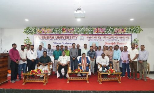 ରାଜେନ୍ଦ୍ର ବିଶ୍ଵବିଦ୍ୟାଳୟରେ ନୂତନ କୁଳପତିଙ୍କ ଯୋଗଦାନ