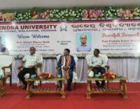 At Rajendra University,new Vice-Chancellor has taken charge.