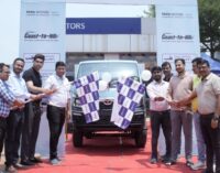 Coast to hill drive challenge flags off with Tata Intra EV