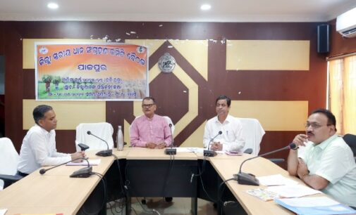 ଜିଲ୍ଲା ସ୍ତରୀୟ ଧାନ ସଂଗ୍ରହଣ କମିଟି ବୈଠକ ଅନୁଷ୍ଠିତ