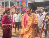 ବାଲିଗୁଡ଼ା ବନଖଣ୍ଡ ରୁ ପ୍ରଥମ ଥର ପାଇଁ ପୁରୀ ରଥଯାତ୍ରା ରେ ରଥ ନିର୍ମାଣ ପାଇଁ କାଠ ଗଲା