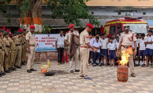 ବି.ଜେ. ବି ଉଚ୍ଚ ବିଦ୍ୟାଳୟରେ ଅଗ୍ନିଶମ ସପ୍ତାହ ପାଳିତ
