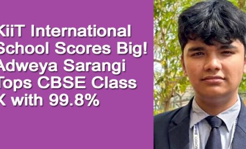 KiiT International School records outstanding CBSE class X results; Adweya Sarangi tops with 99.8%