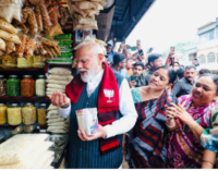 Watch: PM’s jhalmuri break in the middle of high-octane Bengal campaign