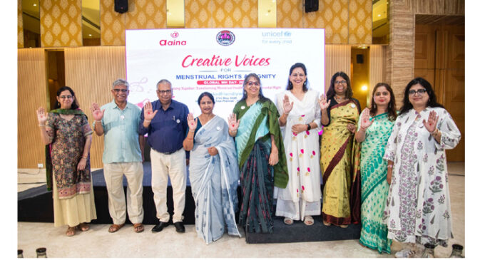 Creative voices come together to champion menstrual rights & dignity in Bhubaneswar