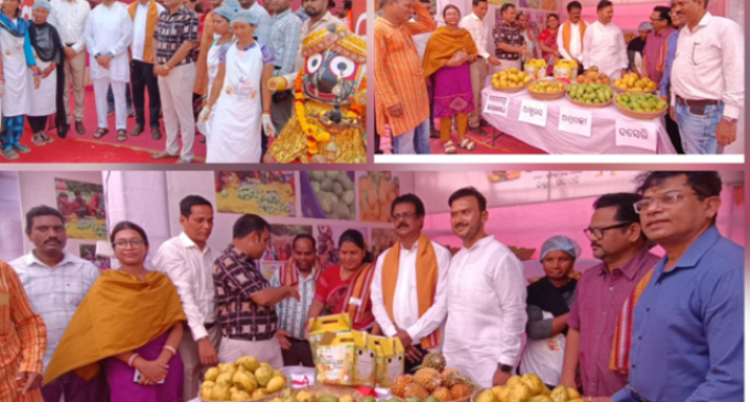 ଗଜପତି : ଜିଲ୍ଲାସ୍ତରୀୟ ୭ ଦିନିଆ “ଆମ୍ବ ମେଳା ଓ ଗାଁ ଆମ୍ବ ପସରା ୨୦୨୬” କାର୍ଯ୍ୟକ୍ରମ ଉଦଘାଟିତ