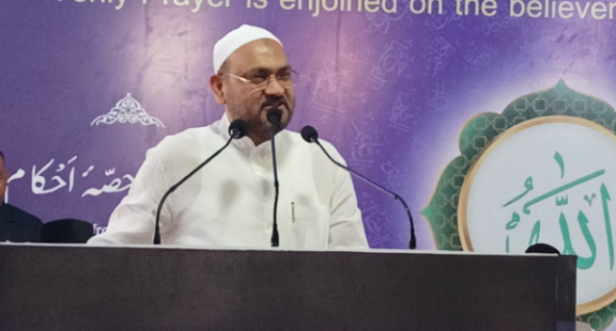 Keranga Annual Peace Conference concludes:Children of God, we are all brothers; Maulana Fazl Haq Khan