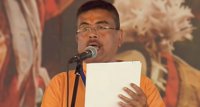 Suvendu Adhikari sworn in as West Bengal’s first BJP CM