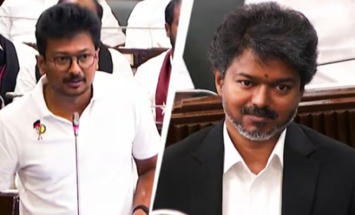 With CM Vijay watching, Udhayanidhi Stalin repeats controversial ‘eradication of Sanatan’ comment
