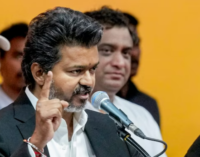 Days of dhoti-kurta over? ‘Common man’ Vijay opts for blazer and pants at oath