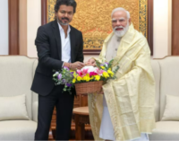 Tamil Nadu CM Vijay meets PM Modi in Delhi, raises Vande Mataram row during talks