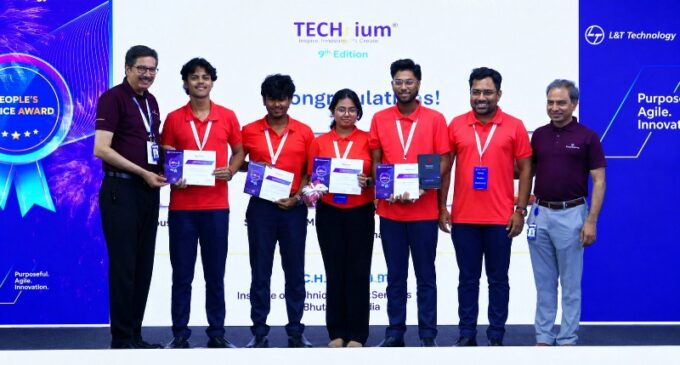  Iter students win ‘Peoples’ Choice Award’ at Techgium 2026