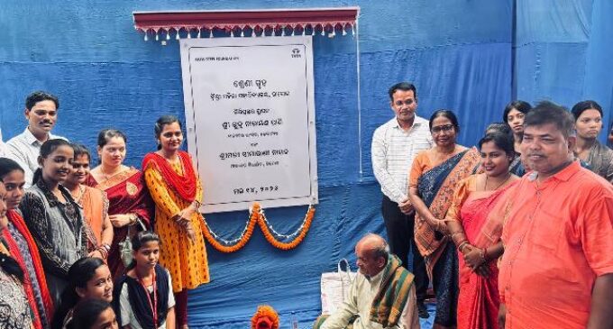 Tata Steel Foundation Facilitates Foundation Stone laying for Infrastructure Initiatives in Dhenkanal