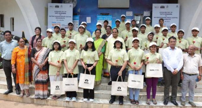Tata Steel’s Young Astronomer Talent Search Winners Begin Educational Visit to ISRO’s Sriharikota Space Centre