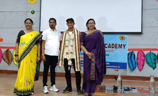 Biswaranjan Jujharsingh topped the state of odisha by scoring 99 percentage marks in CBSE 12th exam.science stream