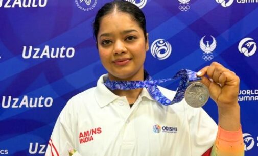 Pranati Nayak of Odisha AM/NS India Gymnastics High Performance Centre wins silver at FIG World Challenge Cup 2026