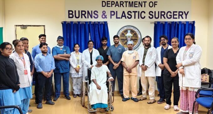 AIIMS Bhubaneswar Doctors Remove 7-kg Giant Tumour from Woman’s Arm