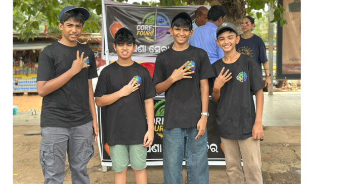 Young Hearts, Big Impact: “The core four” spread kindness amid the summer heat