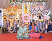 Devbhoomi Jagannath Temple Witnesses Grand Deba Snana Purnima ahead of Rath Yatra at Jindal Nagar
