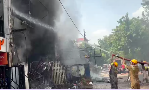 At least 15 killed, five injured in fire at Lucknow commercial building; rescue operations underway