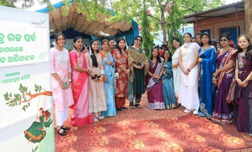 Jindal Foundation Celebrates Raja with Community at Angul