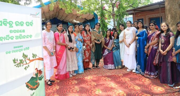 Jindal Foundation Celebrates Raja with Community at Angul