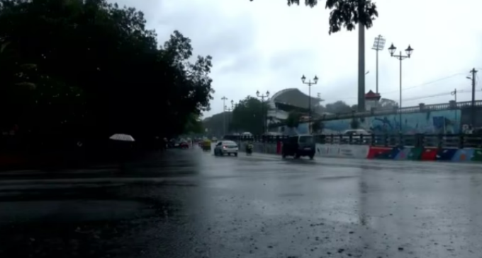 Kerala rain fury floods roads, uproots trees; red alert in 5 districts