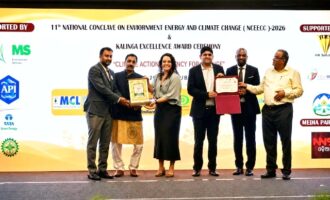 Tata Steel’s FAP Bamnipal Honoured with Kalinga Environment Excellence National Award