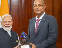 PM Modi conferred with’Guardian of the Blue Horizon’ title by Seychelles