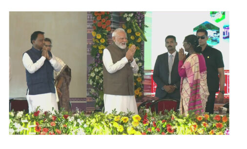 PM Modi joins President Murmu’s birthday celebrations in native Odisha village; announces Pahadpur as Solar Village