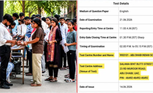 NEET aspirant from Nagpur gets Abu Dhabi exam centre a day before retest