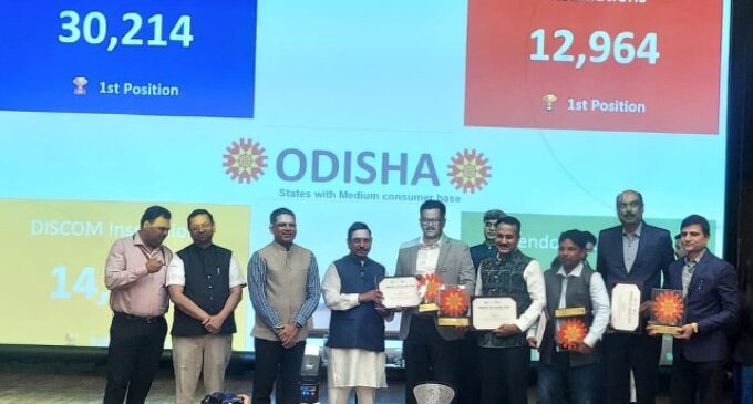 Odisha Emerges as India’s Solar Growth Champion, Secures Top Honours at PM Surya Ghar Excellence Awards