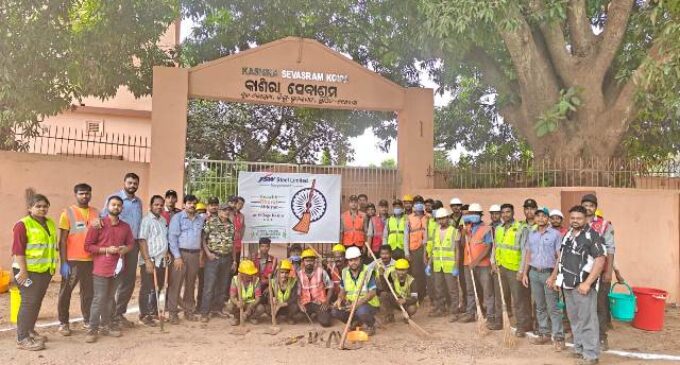 JSW Steel, Odisha launches cleanliness drive in Kasira Village