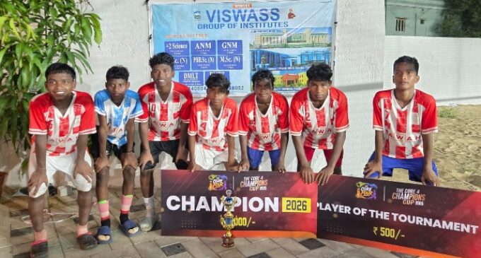 Core 4 Champions Cup Under-16 Football Tournament Concludes Successfully in Bhubaneswar