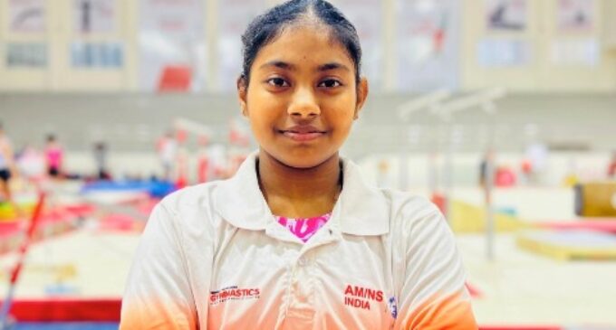 Pritti Jhankaar of Odisha AM/NS India Gymnastics High Performance Centrebecomes first Indian woman gymnast to receive World Gymnastics Scholarship